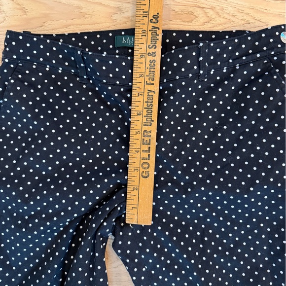 Ralph Lauren polka dot pants size 6 petite - Picture 8 of 8